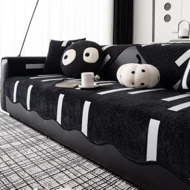 Imagem de Couch Cover for Dogs Washable, Pet Couch CoversCushion Sofa Pet Friendly, Non Slip Sofa Cover(B,90x270cm)