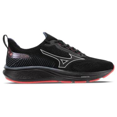 Imagem de Tênis Mizuno Cool Ride 3 - Masculino - Preto-Preto, 40