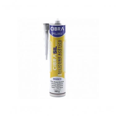 Imagem de Silicone Cibra Acetico Branco 260G Blister