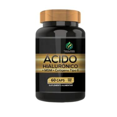 Imagem de Suplemento Acido Hialuronico+ Colageno Tipo Ii+Msm 60Caps 500Mg