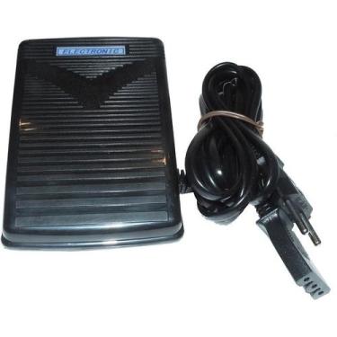 Imagem de Pedal Reostato 220 Para Motor De Máquina Eletrônico - GN1, Preto, 200v