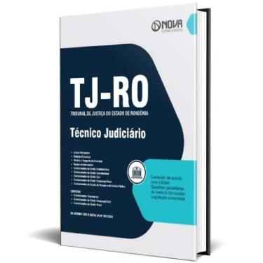 Imagem de Apostila Tj Ro 2024 - Técnico Judiciário - Nova Concursos