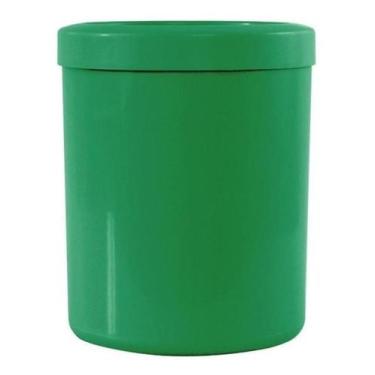 Imagem de Kit 4 Lixeiras Em Plástico Com Aro 12 Litros Home Ou Office - JSN