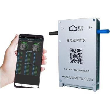 Imagem de Jk Bms Bateria Módulo De Proteção Jk Smart Bms 0.6a 2a 5a Corrente De Equilíbrio 4s 8s 12s 13s 14s 16s 17s 20s 24s 60a 80a 100a 150a 200a 600a Lifepo4 Li-ion Bateria Ba, Bd6a17s6p, JK BMS