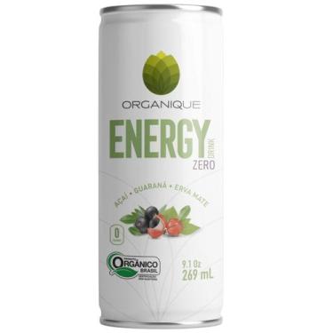 Imagem de Energético Orgânico Organique Zero Lata 269ml Sem Açúcar