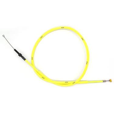 Imagem de Cabo de embreagem Arashi para Yamaha YZF R1 2015-2017, linha de fio inoxidável e acessórios de reposição de motocicleta de borracha, peças amarelas