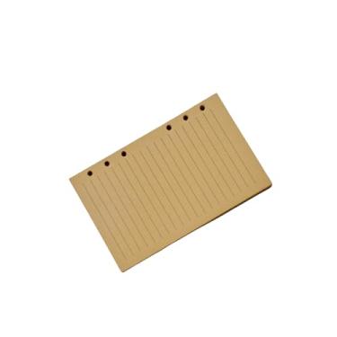 Imagem de JJNUSA Refil de papel A6, 80 folhas, 160 páginas, papel A6, folhas soltas, 6 furos, refil de caderno para fichário recarregável com 6 anéis, agenda, diário, pintura, organizador pessoal forrado