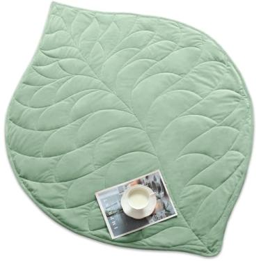 Imagem de Kaisa Cobertor pesado para adultos 3,2 kg 104 cm x 134,6 cm, aconchegante luxuoso veludo cristal pequeno cobertor ponderado, cobertor para todas as estações, lavável na máquina, verde sálvia
