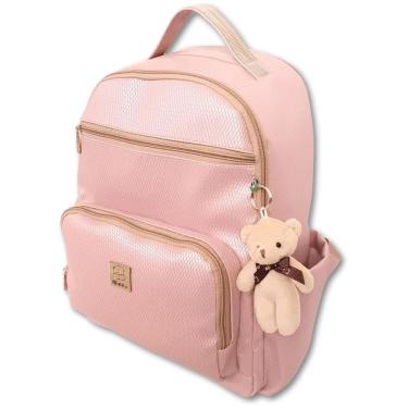 Imagem de Mochila Bolsa Maternidade Grande Bebe Enxoval Menino Menina