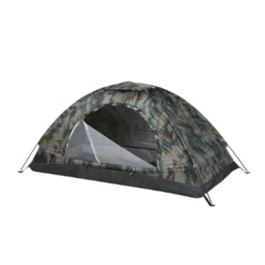 Imagem de Barraca de Camping Ultraleve, 860g, Individual, 185x100x100cm, Camuflada, Impermeável
