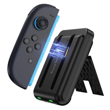 Imagem de EasySMX Switch 2 Charger Dock for Joycons, 2 in 1 Charging Station for Joy-Cons Gaming Controller, Charging Dock for Switch2 with Type C 2 Port USB, Joycon Remote Docking Station Accessories Portable