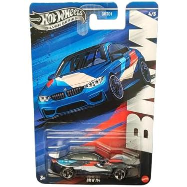 Imagem de Hot Wheels Silver Series BMW M4 [Dark Blue], 4/5, 1:64 Scale Diecast Car
