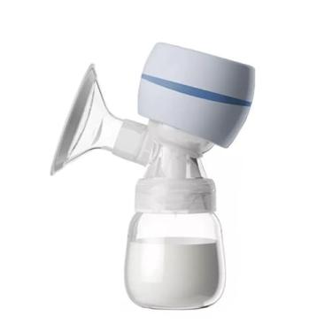 Imagem de Bomba tira-leite Sem dor elétrica Alta potencia de sucção integrada Silenciosa Com Display LD Para Sucção De Amamentação(009 AZUL)