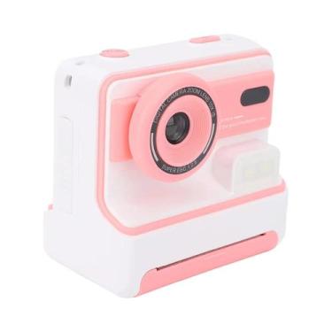 Imagem de Câmera De Impressão Instantânea Infantil De 48MP Com 3 Rolos De Papel 