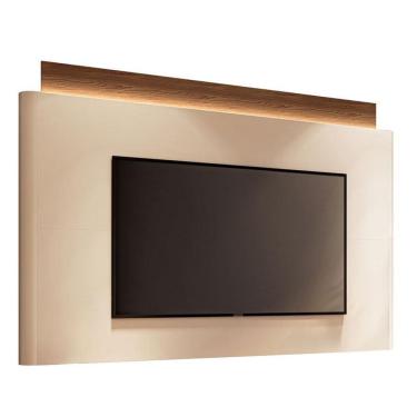 Imagem de Painel Suspenso Nobre Castanho Off White - Hb Móveis