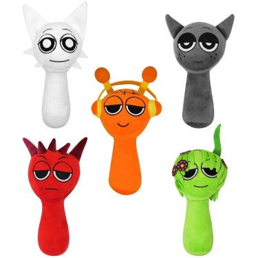 Imagem de Brinquedo de pelúcia Sprunki Plush de 20 cm para fãs no aniversário de Natal