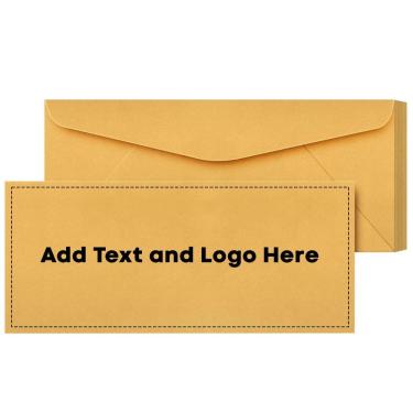 Imagem de Envelopes comerciais S Superfine Printing #10 Brown Kraft (50)