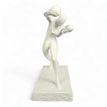 Imagem de Estátua Boxe Esportista Luta Boxeador Olímpico Esporte (Branco)