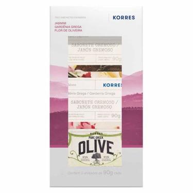Imagem de kit korres Gift Set Milos Island -Sabonete em Barra (3 unidades) 90g