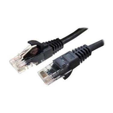 Imagem de Cabo De Rede Utp, Rj45 Cat 6, 2.5 Metros, Preto - Cy-5128-cat6-2.5m-bk
