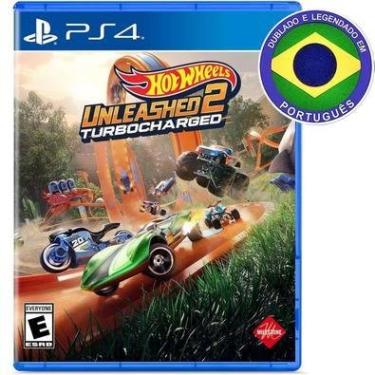 Imagem de Hot Wheels Unleashed 2 Turbocharged Ps4 Midia Fisica Dublado Em Português