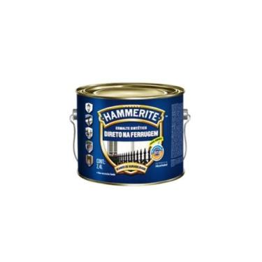 Imagem de Esmalte Hammerite Direto na Ferrugem 2,4L, Prata
