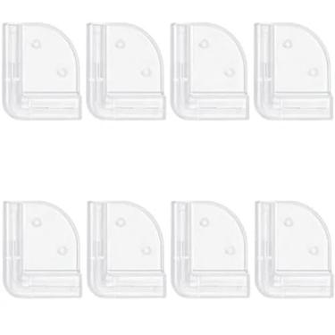 Imagem de Kit com 8 Protetores de Quina e Canto Transparentes