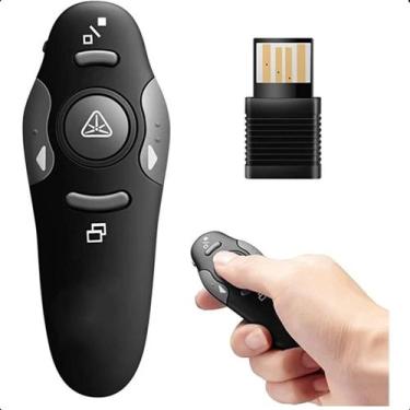 Imagem de Apresentador Powerpoint Laser Controle Sem Fio Apontador - ROMI