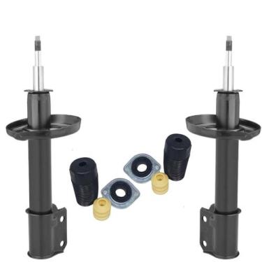 Imagem de 2 Amortecedor Original Nakata Dianteiro+kit Coxim Corsa 98 99, DIANTEI