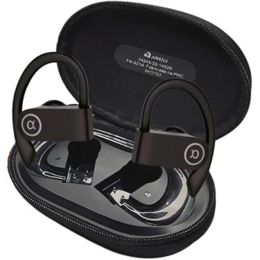 Imagem de Fone de Ouvido, Bluetooth 5.4, IPX5 à Prova D'Água, 45h de Bateria, Com Microfone Embutido. Design Esportivo e Ergonômico, Ideal Para Corridas, Atividades Físicas, Videogame, IPhone e Android - Ezc®