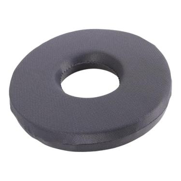 Imagem de oshhni Almofada de assento de anel de esponja, suporte para cóccix, alta resiliência, confortável, macia, multifuncional para cadeira de escritório, design, 40cmx5cm