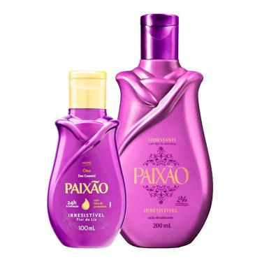 Imagem de Kit Hidratante + Óleo Corporal Irresistível Paixão