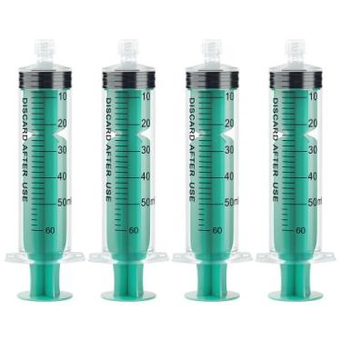 Imagem de Seringa SHAOTONG 60mL Luer Lock com tampa sem agulha x20