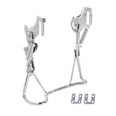 Imagem de Aymzbd Suporte Central para Bicicleta Elétrica, Estrutura Vintage Resistente, Pé Traseiro Duplo para Andar, Abertura Dupla, 14inch