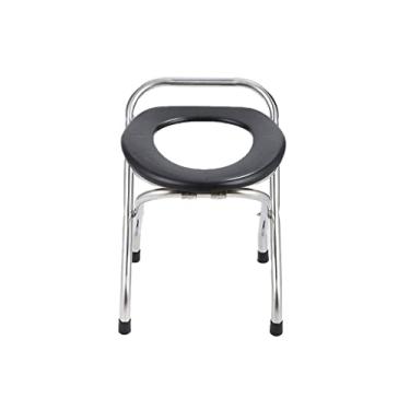 Imagem de Cadeira dobrável para campismo/duche, sanita portátil, cadeira sanitária, cadeira, sanita, cadeira, chuveiro, cadeira de banho para mulheres grávidas e deficientes, cadeira alternativa (cor: azul)