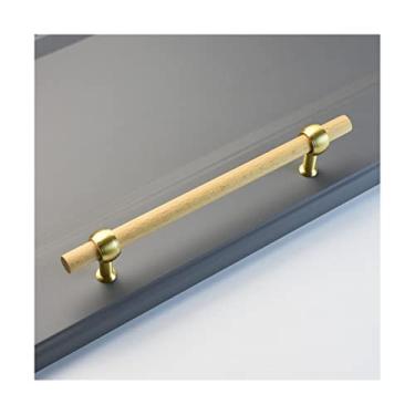 Imagem de Puxador de porta deslizante AAPIE para porta de entrada, sapato, gaveta, maçanetas de porta, puxadores de madeira, móveis, ferragens, puxadores de cômoda, dourado, preto, para cômoda