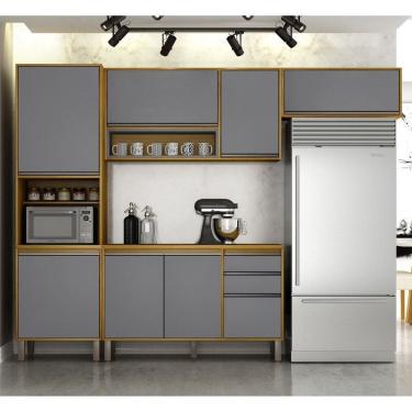 Imagem de Cozinha Modulada 4 Peças com Tampo Eduarda Plus CHF