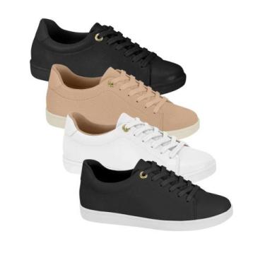 Imagem de Tênis Modare Ultraconforto Feminino Casual Sense Flex Conforto, Preto,