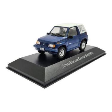 Imagem de Miniatura Suzuki Sidekick Canvas Top 1995 Azul 1:43 - Planeta Deagosti