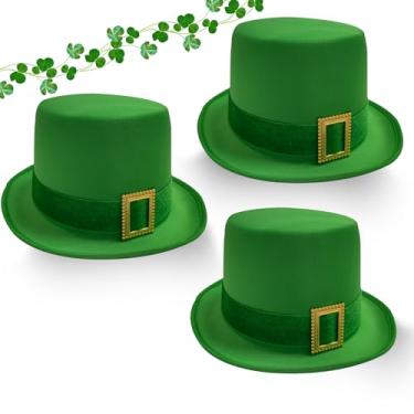 Imagem de MEDEJU Fantasia De Cupido Com Cartola Para O Dia São Patrício, 3 Peças, Duende, Xadrez Irlandês, Chapéu-Coco Verde, Mulheres, Homens, Acessórios Festa Adulta