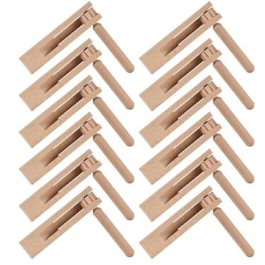 Imagem de HILAZA 12 Pack Matracas Mexicanas Noise Makers, Handheld Wooden Mexican Party Ratchet Noisemakers for Soccer Sporting Events, Fiesta, Graduation, Religious Festivals and Cinco de Mayo Celebrations