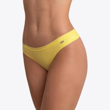 Imagem de Calcinha Lupo Loba Algodão Fio Dental 40355-001, Amarelo, M