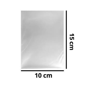 Imagem de Saco Plástico Transparente Pp 1kg - Diversos Tamanhos - EnduPlast, 10x