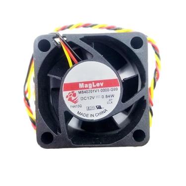 Imagem de Ventilador de refrigeração para fonte de alimentação de 3 fios MB40201V1-0000-G99 DC 12V 0,84W 40 * 40 * 20 mm