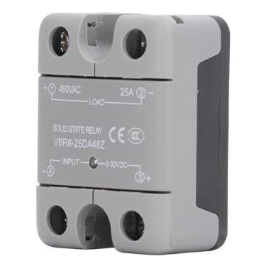 Imagem de Relé de Estado Sólido, Isolado Opticamente, Indicador LED, Interface Lógica TTL, Entrada 3-32VDC, Saída 25A 480VAC, para Automação industrial. Com Saída Transistorizada