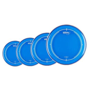 Imagem de Kit Pele Bateria Wu2 Azul Hidráulica Williams 8 10 12 16