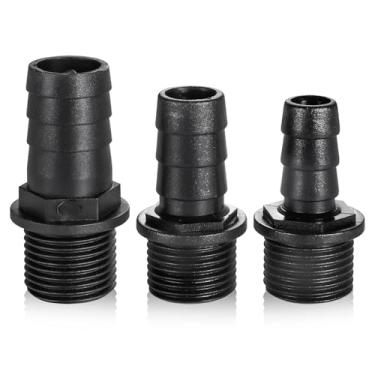 Imagem de Kit de bicos para bomba de fonte, adaptadores de substituição de 3 tamanhos para aquário, aquário e lagoa