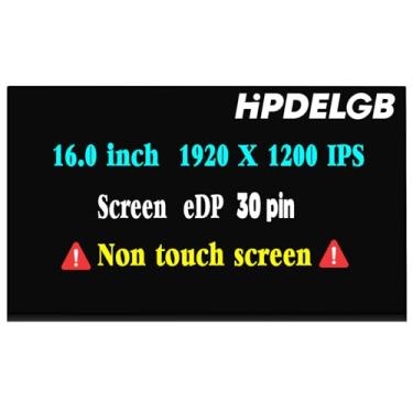Imagem de HPDELGB Substituição para tela LCD HP ZBook Firefly 16 G9 G10 1920x1200 tela LCD de 30 pinos (apenas para tela não sensível ao toque)