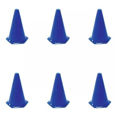 Imagem de Cone Scalibu 24cm Borracha Flexível Kit Com 6 Unidades-Masculino