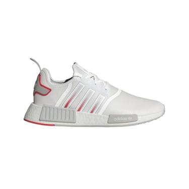 Imagem de adidas Tênis masculino casual NMD R1 com cadarço - Off White, Off-white, 36